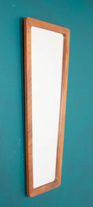 60s Retro Teak 1960s Mid Century Mirror