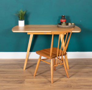 Bespoke Blonde Ercol Windsor Childs Table Desk & Chair