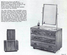 Load image into Gallery viewer, Vintage Restored Ercol Windsor Model 483 Vanity Chest Of Drawers With Mirror