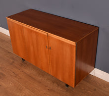 Load image into Gallery viewer, Retro Teak 1960s Sideboard Desk Compact Cabinet