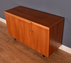 Retro Teak 1960s Sideboard Desk Compact Cabinet