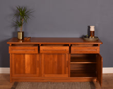 Load image into Gallery viewer, Retro Solid Teak Style Danish Long Sideboard By Skovby