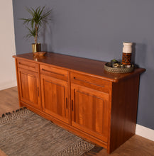 Load image into Gallery viewer, Retro Solid Teak Style Danish Long Sideboard By Skovby