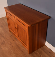 Load image into Gallery viewer, Retro Short Solid Teak Style Danish Long Sideboard By Skovby