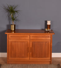 Load image into Gallery viewer, Retro Short Solid Teak Style Danish Long Sideboard By Skovby