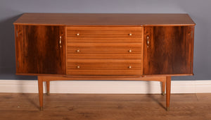 Retro Walnut & Rosewood 1960s Jentique Sideboard