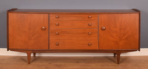 Retro Long A.Younger Afromosia And Teak Sideboard