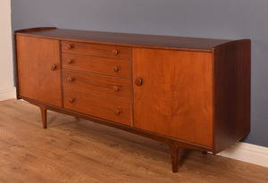 Retro Long A.Younger Afromosia And Teak Sideboard