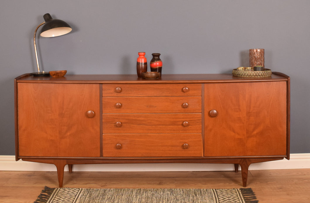 Retro Long A.Younger Afromosia And Teak Sideboard