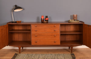 Retro Long A.Younger Afromosia And Teak Sideboard