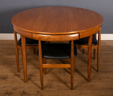 Load image into Gallery viewer, Retro Teak 1960s Hans Olsen &quot;Roundette&quot; Teak Dining Table &amp; 6 For Frem Rølje