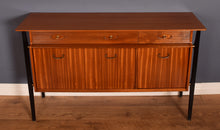 Load image into Gallery viewer, Retro Teak Ebonised 1950s Nathan Sideboard