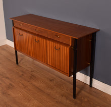 Load image into Gallery viewer, Retro Teak Ebonised 1950s Nathan Sideboard