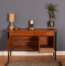 Load image into Gallery viewer, Retro Teak Ebonised 1950s Nathan Sideboard