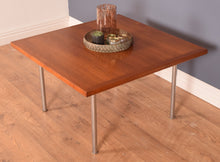 Load image into Gallery viewer, Retro Teak &amp; Rosewood , Chrome Coffee Table, Hans J Wegner, Andreas Tuck