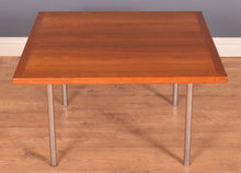 Load image into Gallery viewer, Retro Teak &amp; Rosewood , Chrome Coffee Table, Hans J Wegner, Andreas Tuck