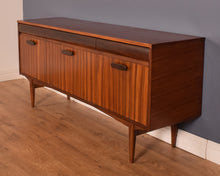 Load image into Gallery viewer, Retro Long Afromosia &amp; Rosewood EON Elliots of Newbury RHF  1960s Sideboard