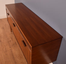 Load image into Gallery viewer, Retro Long Afromosia &amp; Rosewood EON Elliots of Newbury RHF  1960s Sideboard