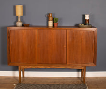 Load image into Gallery viewer, Retro Teak 1960s Danish Highboard Sideboard