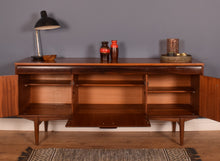 Load image into Gallery viewer, Retro Long Afromosia &amp; Rosewood EON Elliots of Newbury RHF  1960s Sideboard