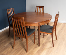 Load image into Gallery viewer, Retro GPlan  Teak 1960s Fresco Dining Table &amp; 4 Four Chairs By Victor Wilkins