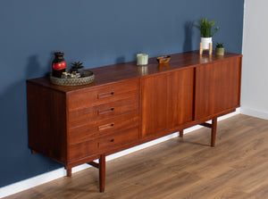 Retro Teak 1960s Swedish Mid Century Sideboard Scandinavian