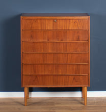 Load image into Gallery viewer, Retro Teak 1960s Danish Mid Century Chest Of Drawers