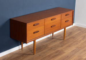 Retro Teak 1960s Austinsuite Chest Of Drawers Sideboard TV Cabinet