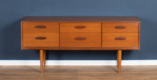 Load image into Gallery viewer, Retro Teak 1960s Austinsuite Chest Of Drawers Sideboard TV Cabinet