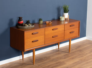 Retro Teak 1960s Austinsuite Chest Of Drawers Sideboard TV Cabinet