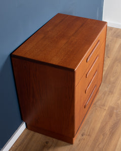 Retro Teak 1960s Fresco G Plan Chest Of Drawers By Victor Wilkins