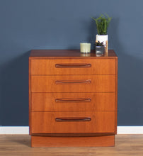 Load image into Gallery viewer, Retro Teak 1960s Fresco G Plan Chest Of Drawers By Victor Wilkins