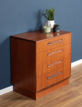 Load image into Gallery viewer, Retro Teak 1960s Fresco G Plan Chest Of Drawers By Victor Wilkins