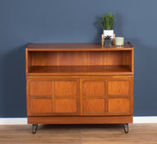 Load image into Gallery viewer, Retro Teak 1960s Nathan Squares TV/Media Cabinet Mid Century Sideboard On Hairpin Legs