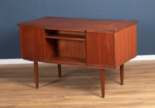 Load image into Gallery viewer, Retro Teak 1960s Danish Mid Century Desk Made In Denmark