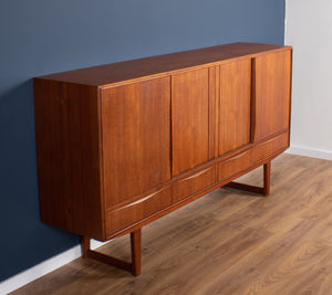 Retro Teak 1960s Danish Mid Century Sideboard By E W Bach