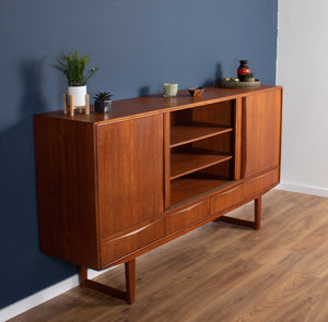 Retro Teak 1960s Danish Mid Century Sideboard By E W Bach