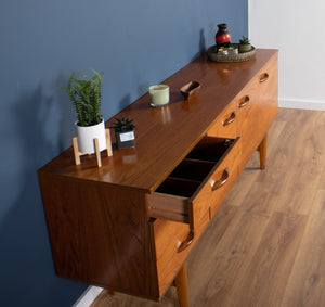 Retro Teak 1960s Avalon Long Mid Century Sideboard