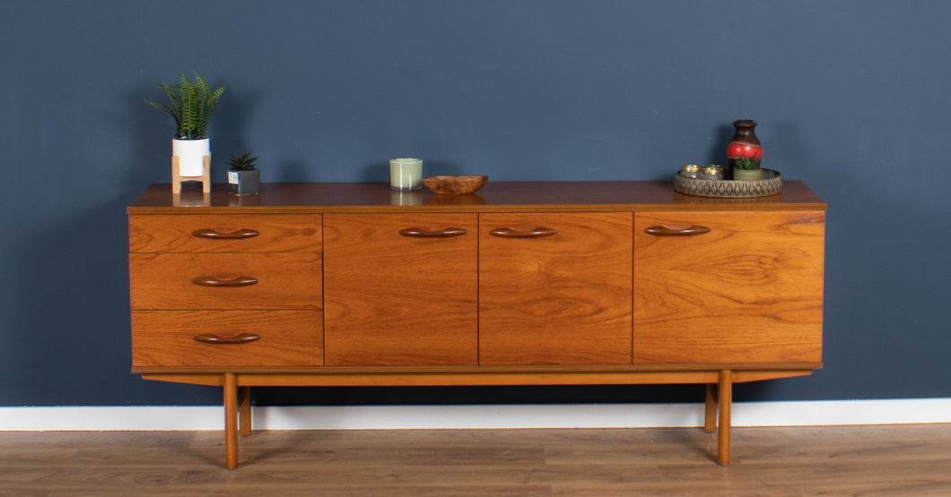 Retro Teak 1960s Avalon Long Mid Century Sideboard