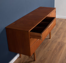 Load image into Gallery viewer, Retro Teak 1960s Mid Century Compact Short Sideboard By Stonehill