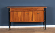 Load image into Gallery viewer, Retro Teak Ebonised 1950s Nathan Sideboard