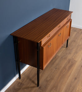 Retro Teak Ebonised 1950s Nathan Sideboard