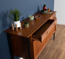 Load image into Gallery viewer, Retro Teak Ebonised 1950s Nathan Sideboard