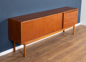 Retro Teak 1960s Long Mcintosh Sideboard With Bar