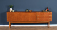 Load image into Gallery viewer, Retro Teak 1960s Long Mcintosh Sideboard With Bar