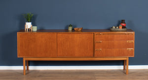 Retro Teak 1960s Long Mcintosh Sideboard With Bar