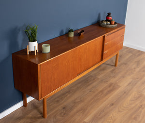 Retro Teak 1960s Long Mcintosh Sideboard With Bar