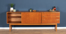 Load image into Gallery viewer, Retro Teak 1960s Long Mcintosh Sideboard With Bar