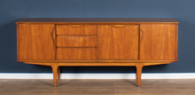 Load image into Gallery viewer, Retro Teak 1960s Jentique Mid Century Sideboard With Folded Handles