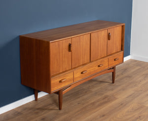 Retro Teak 1960s Long G Plan Scandi Mid Century Sideboard